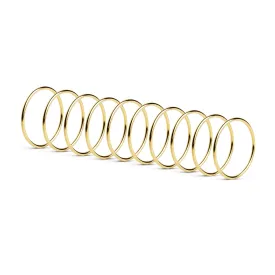 10 Pack Helena Gold Rings