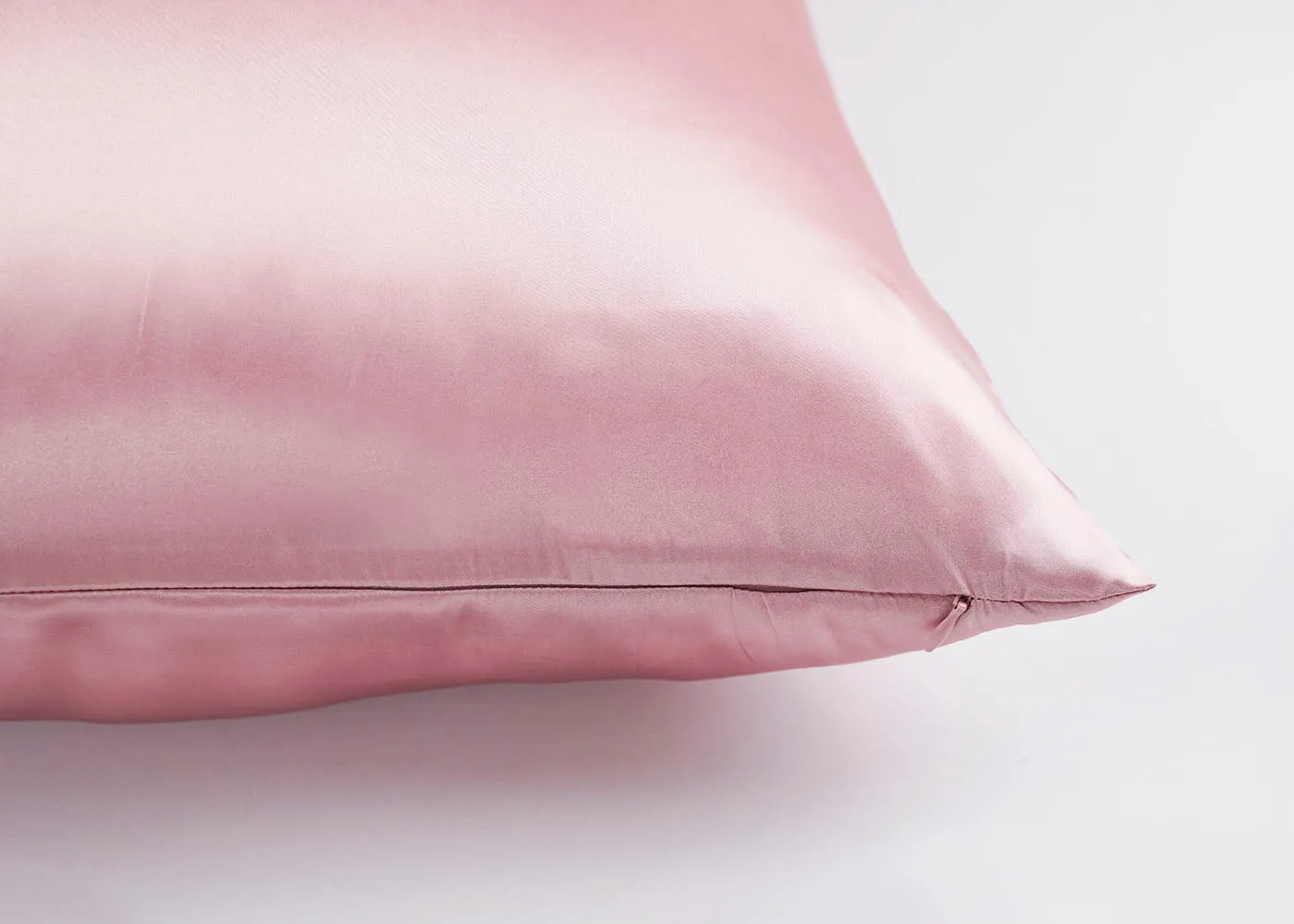 100% Mulberry Silk Pillowcase | Zipper Enclosure, 16 Momme