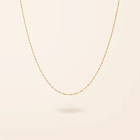 10K Gold Twist Necklace