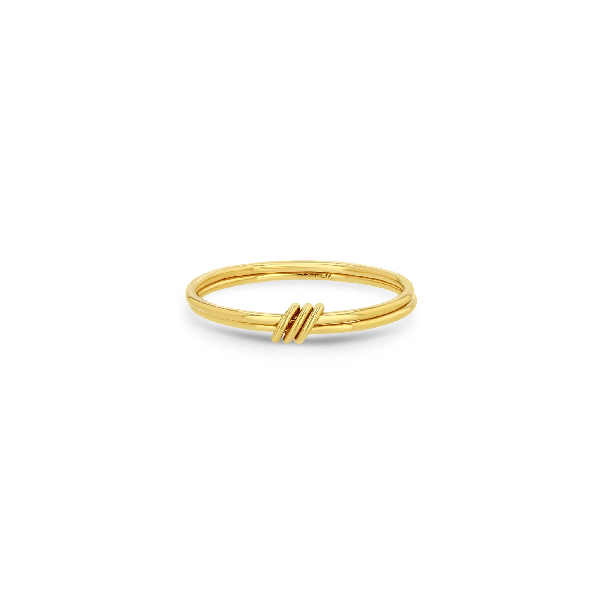 14k 2 Thin Linked Rings