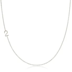 14K GOLD ASYMMETRICAL NUMBER NECKLACE - 2