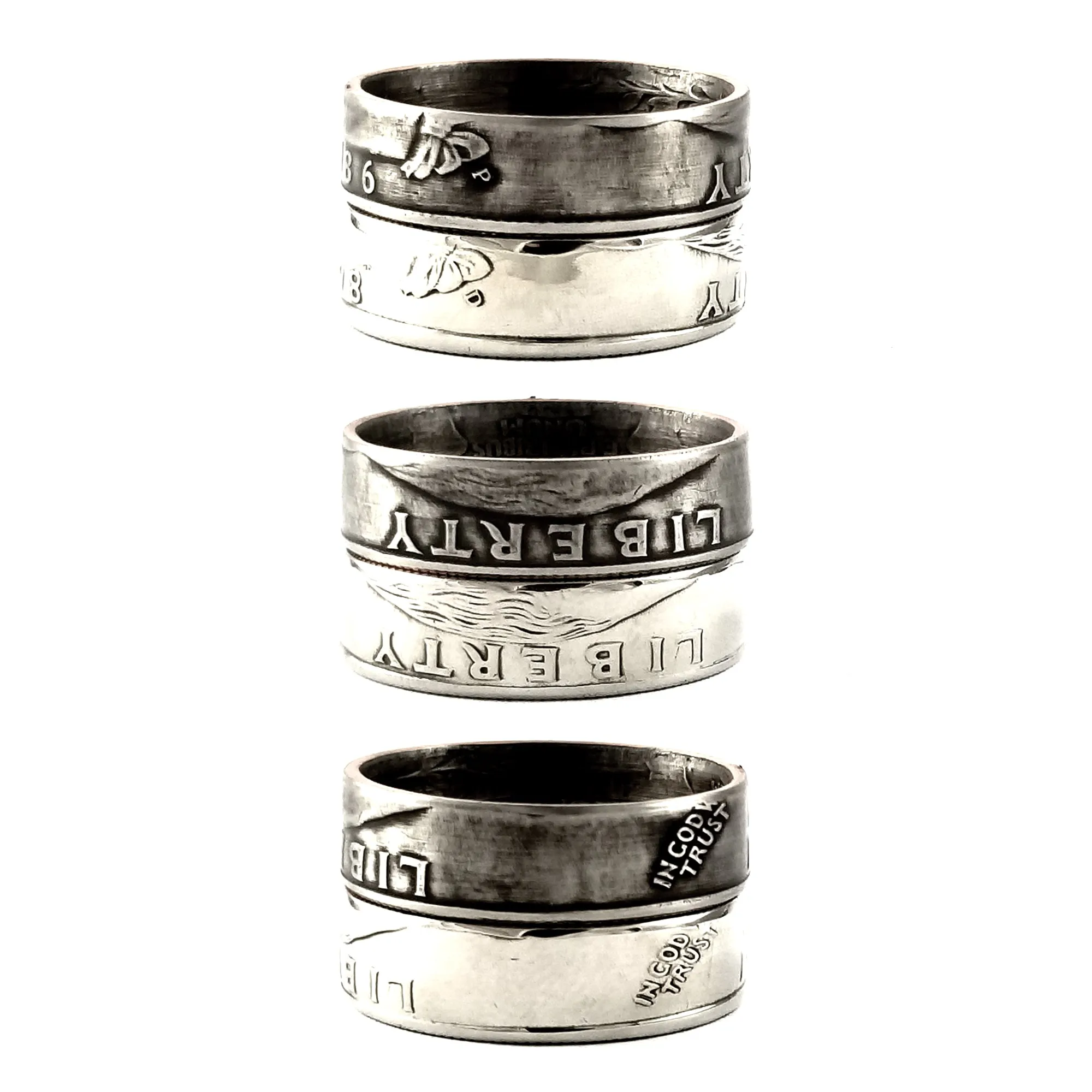 1965-1998 Washington Quarter Coin Ring