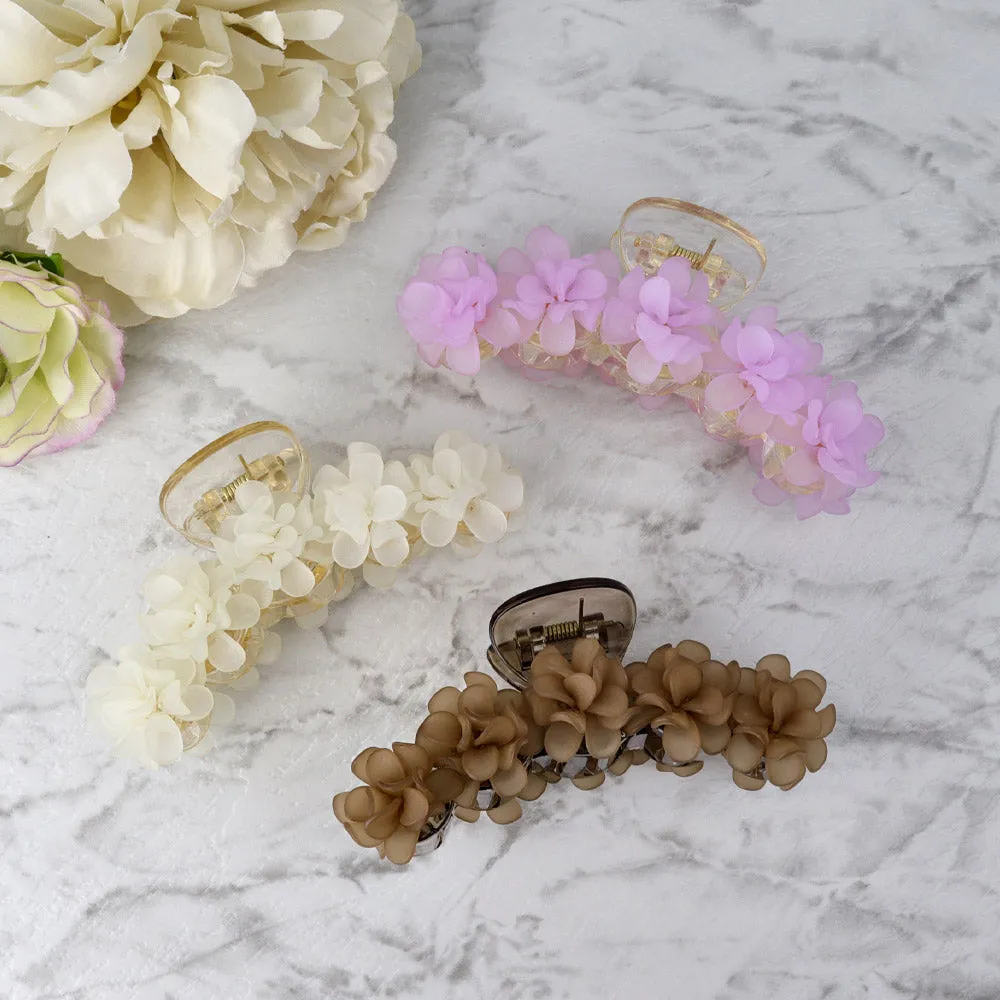 3D Flower Hair Clip