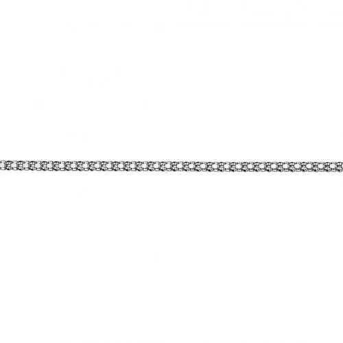 80cm designer knot chain in sterling silver