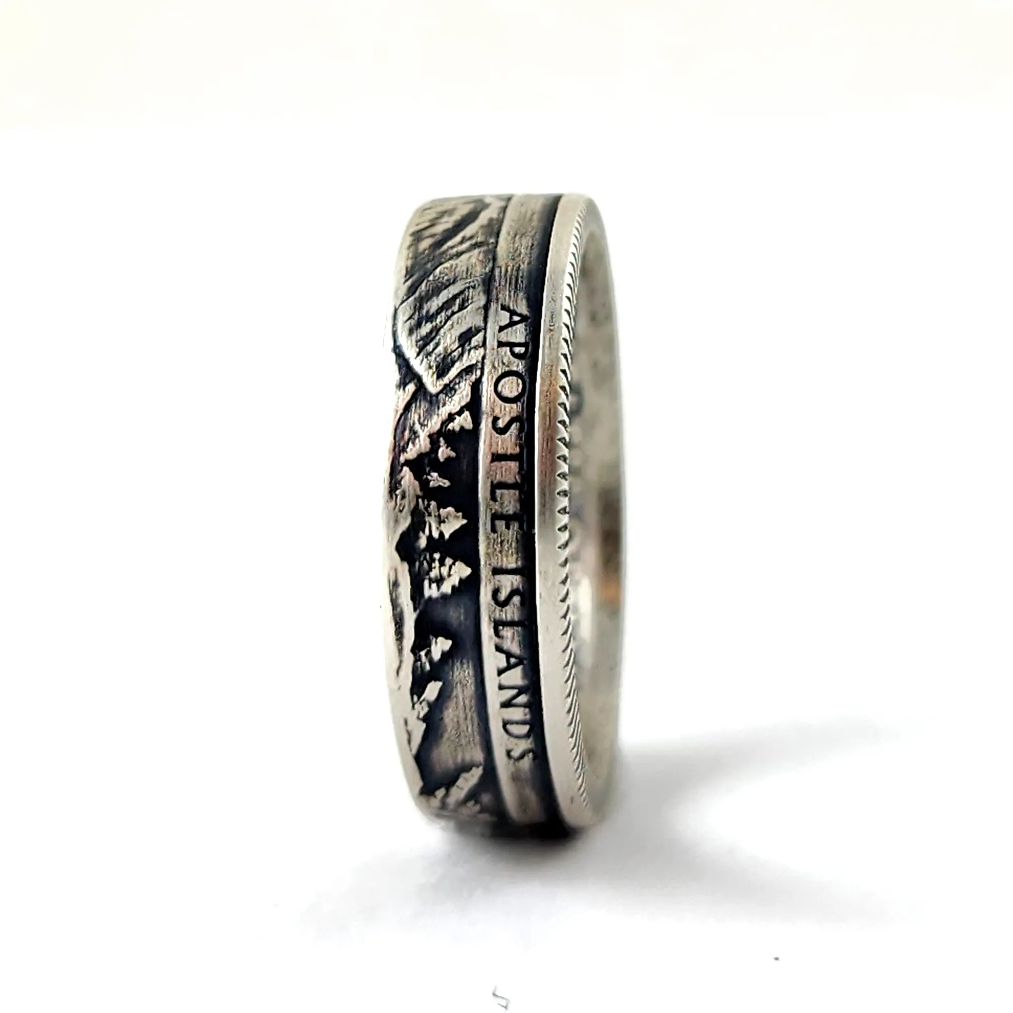 90% Silver Apostle Islands National Park Quarter Ring