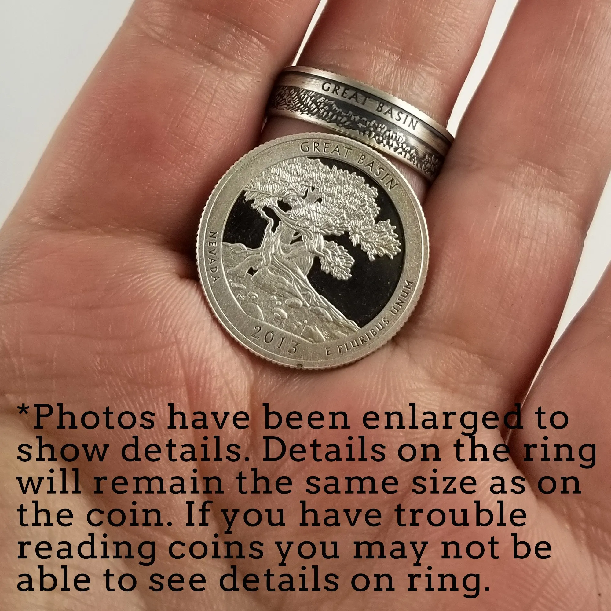 90% Silver Great Sand Dunes National Park Quarter Ring