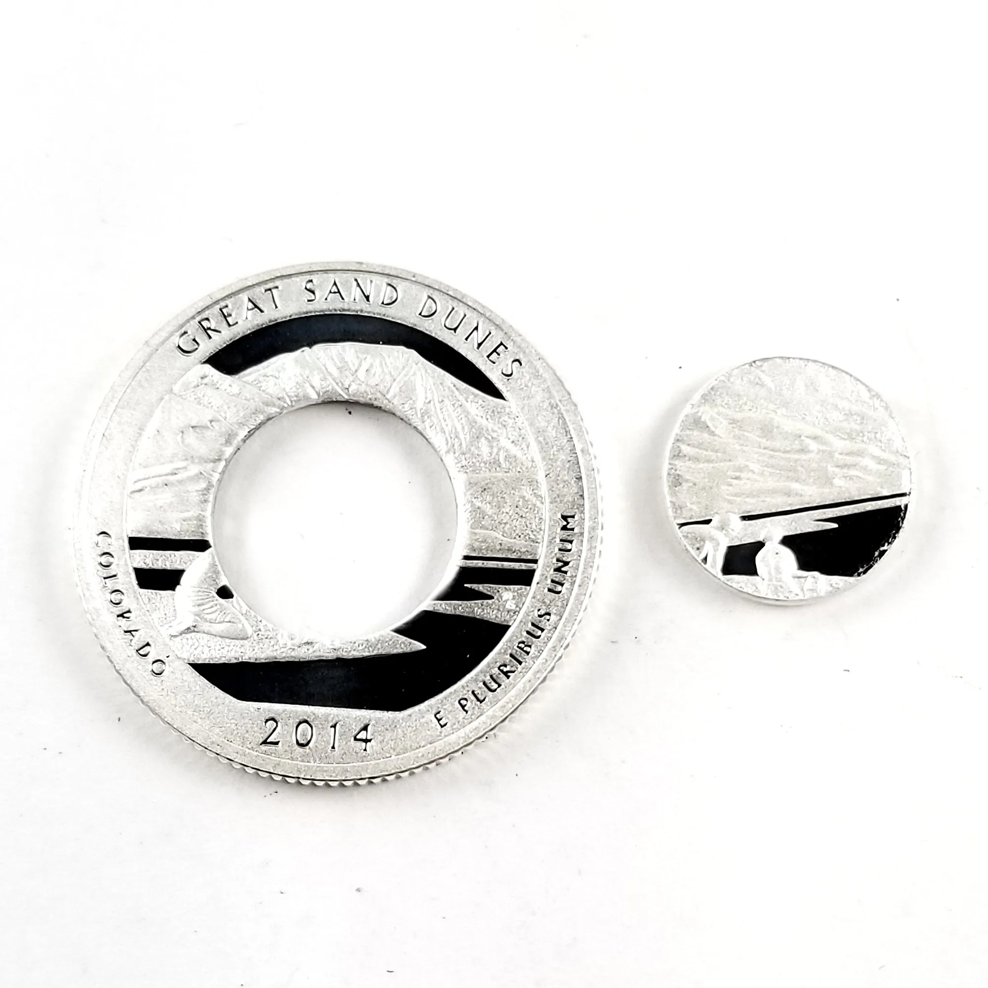 90% Silver Great Sand Dunes National Park Quarter Ring