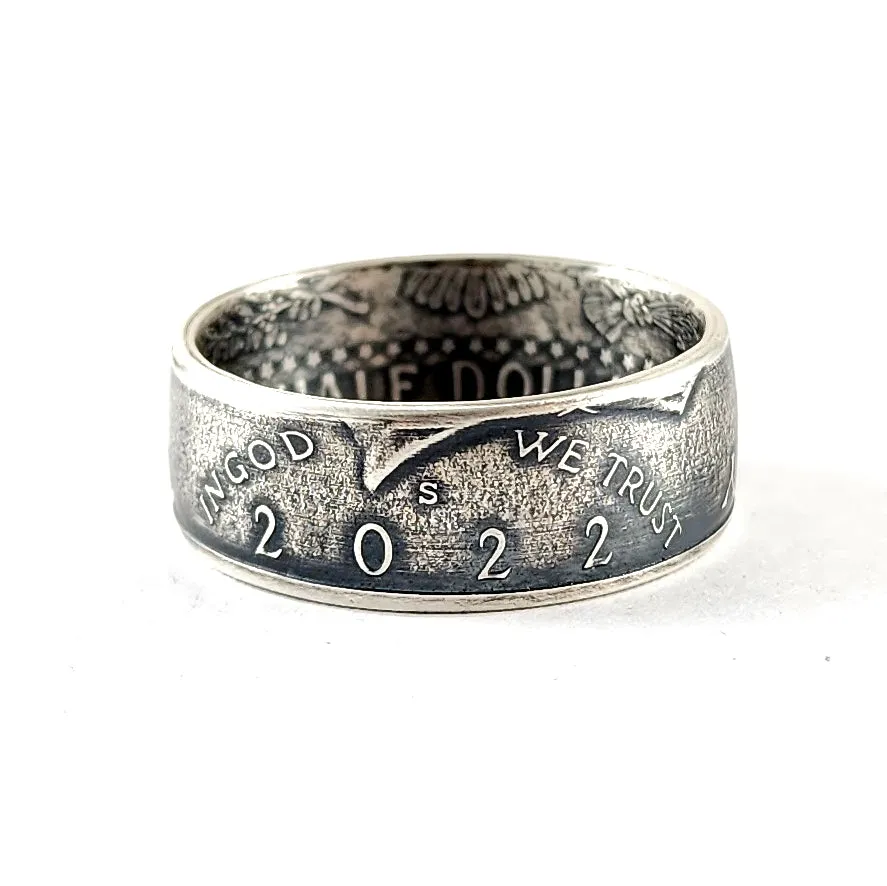 99% Fine Silver 2022 Kennedy Half Dollar Ring