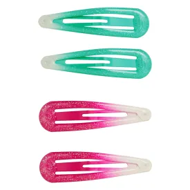 Accessorize London Girl Ombre Glitter Clic Clacs set 4