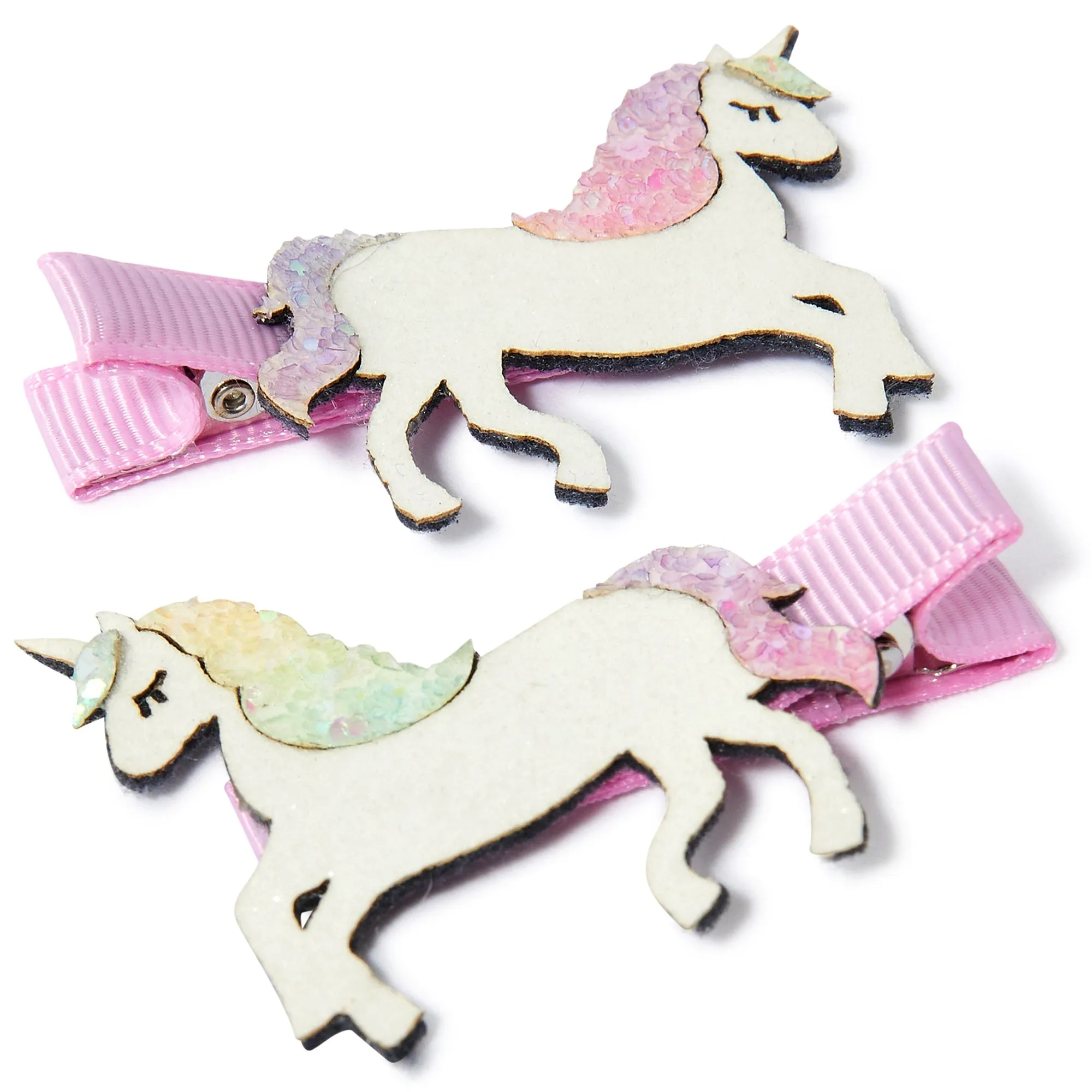 Accessorize London Girl's 2X Unicorn Clips