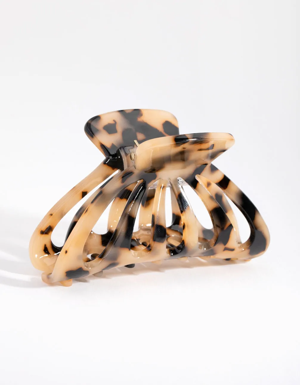 Acrylic Tortoiseshell Cut-Out Claw