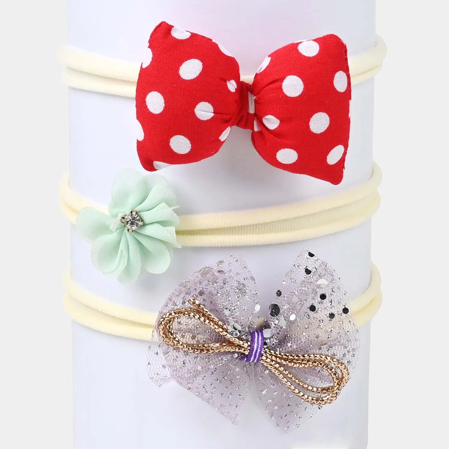 Adorable Baby Head Band Pack Of 3