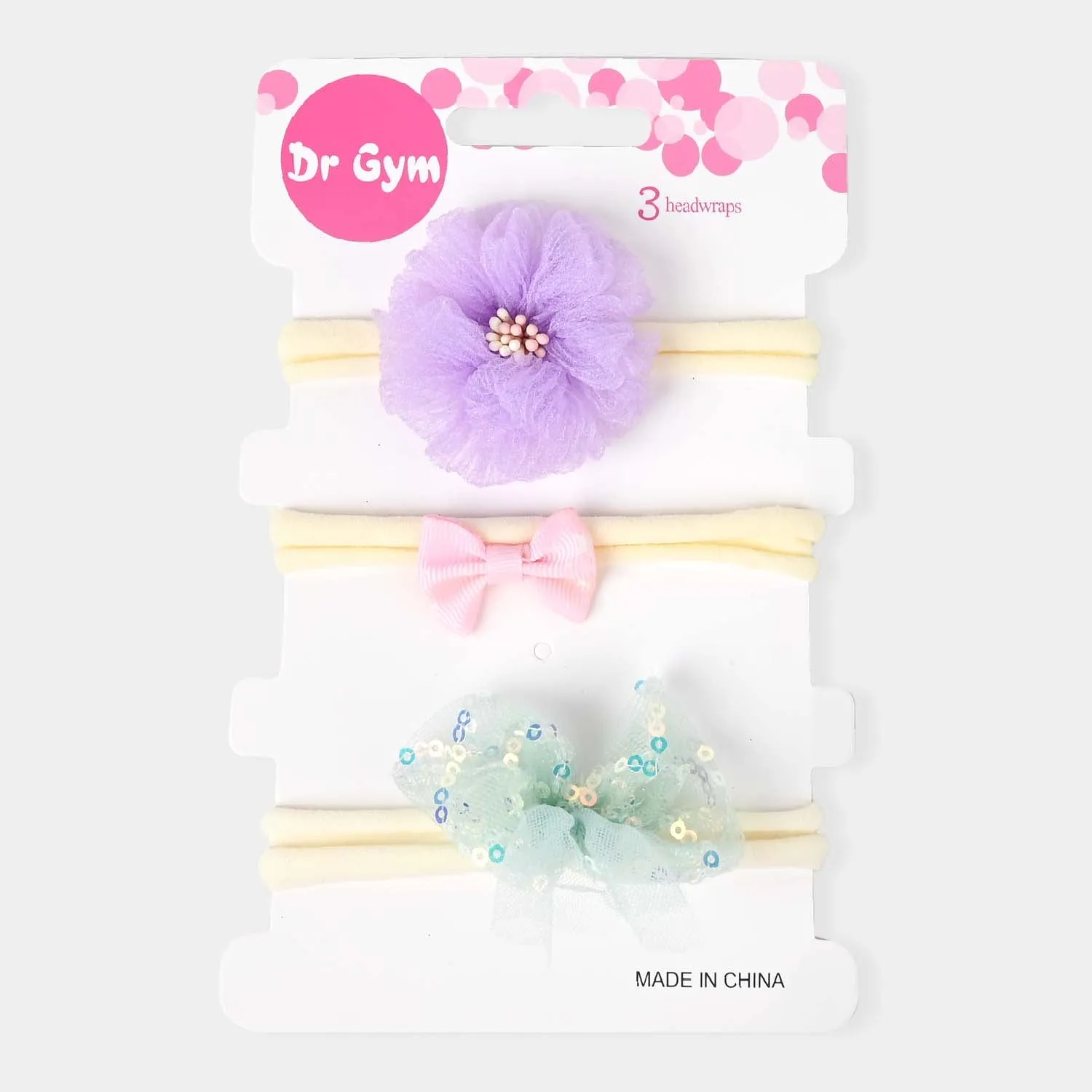 Adorable Baby Head Band Pack Of 3