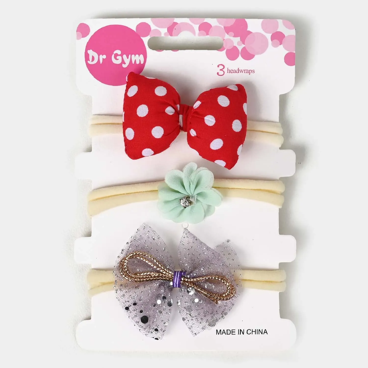 Adorable Baby Head Band Pack Of 3