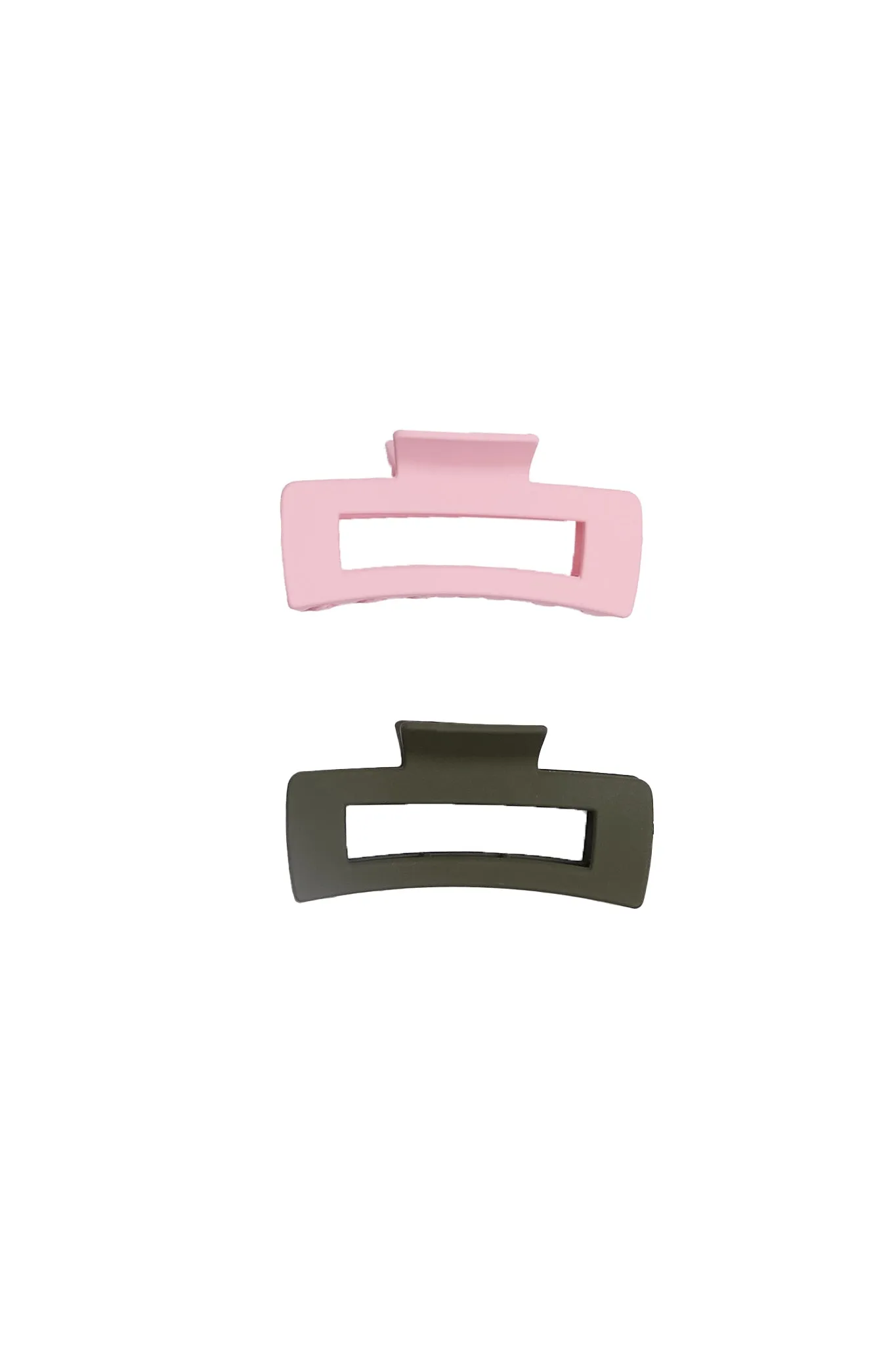 AERO Rectangle Claw Clip 2-Pack