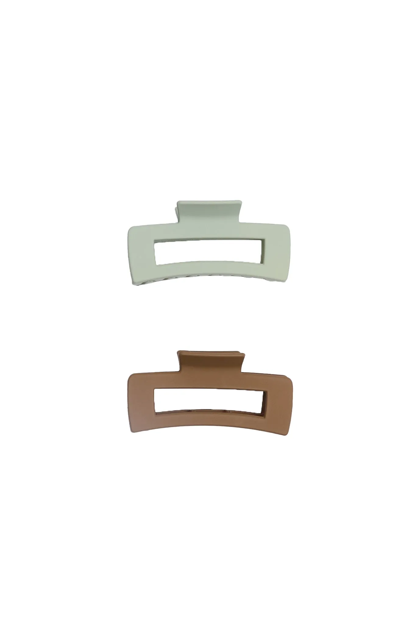 AERO Rectangle Claw Clip 2-Pack