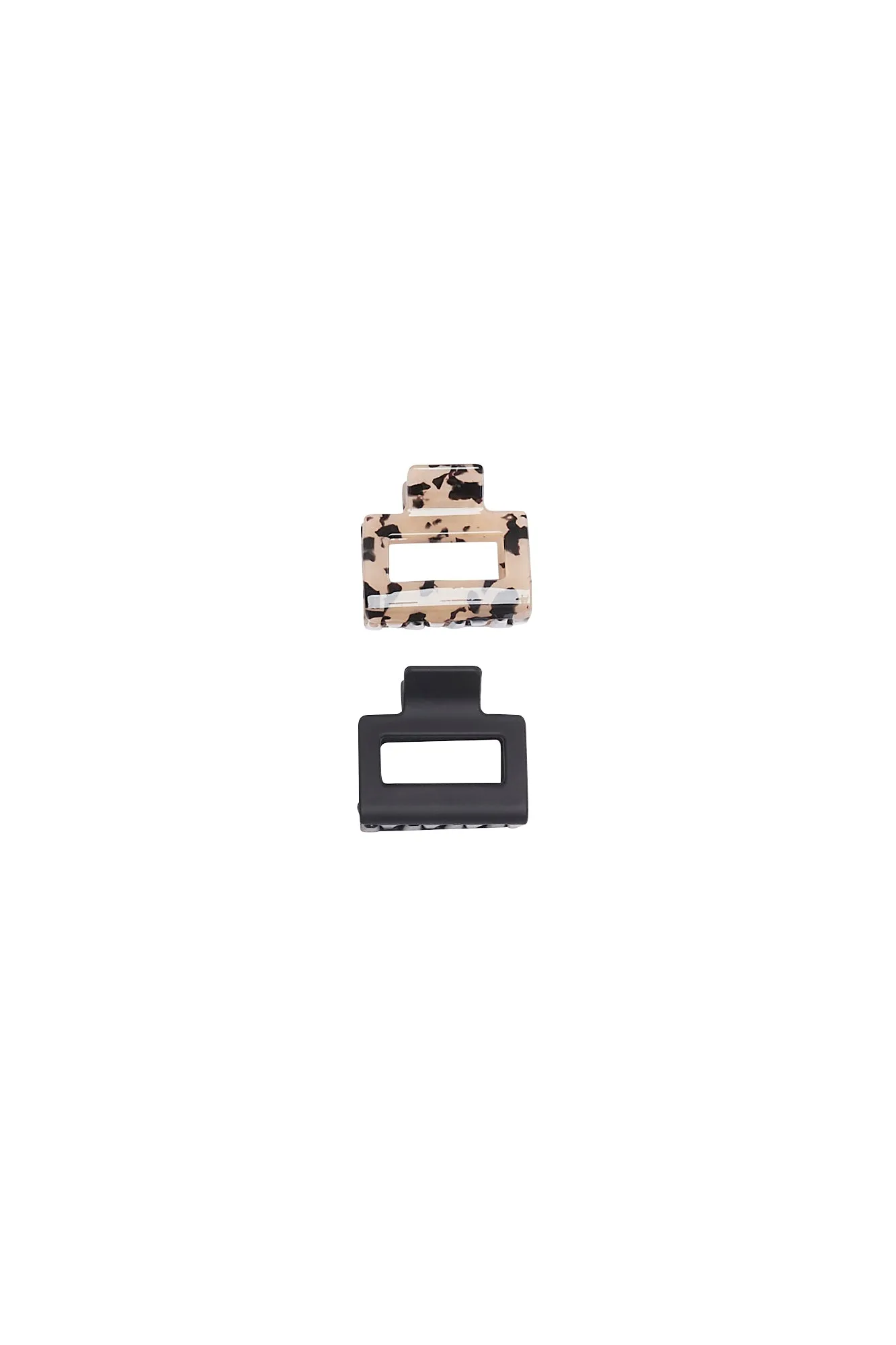 AERO Square Claw Clip 2-Pack