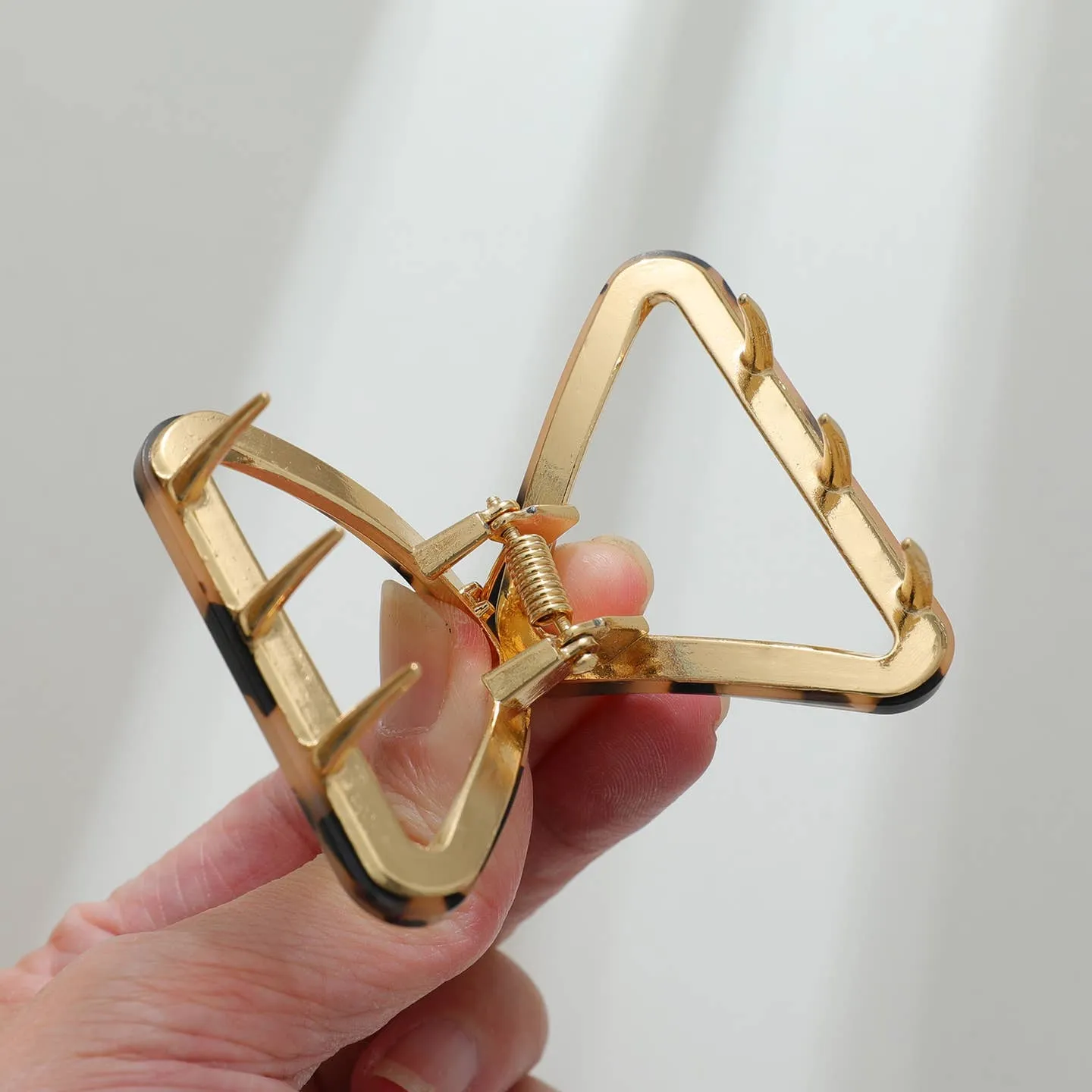 Amelie Small Triangle Claw Clips - 4 Colors!