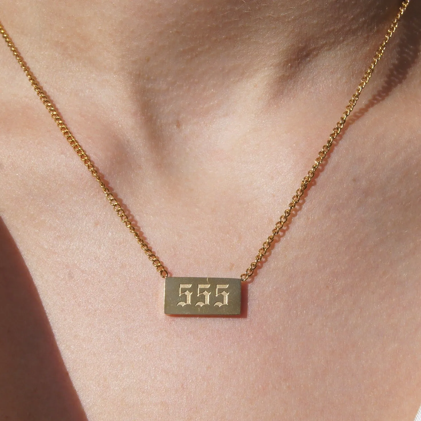 Angel Number Necklaces (111 - 999)