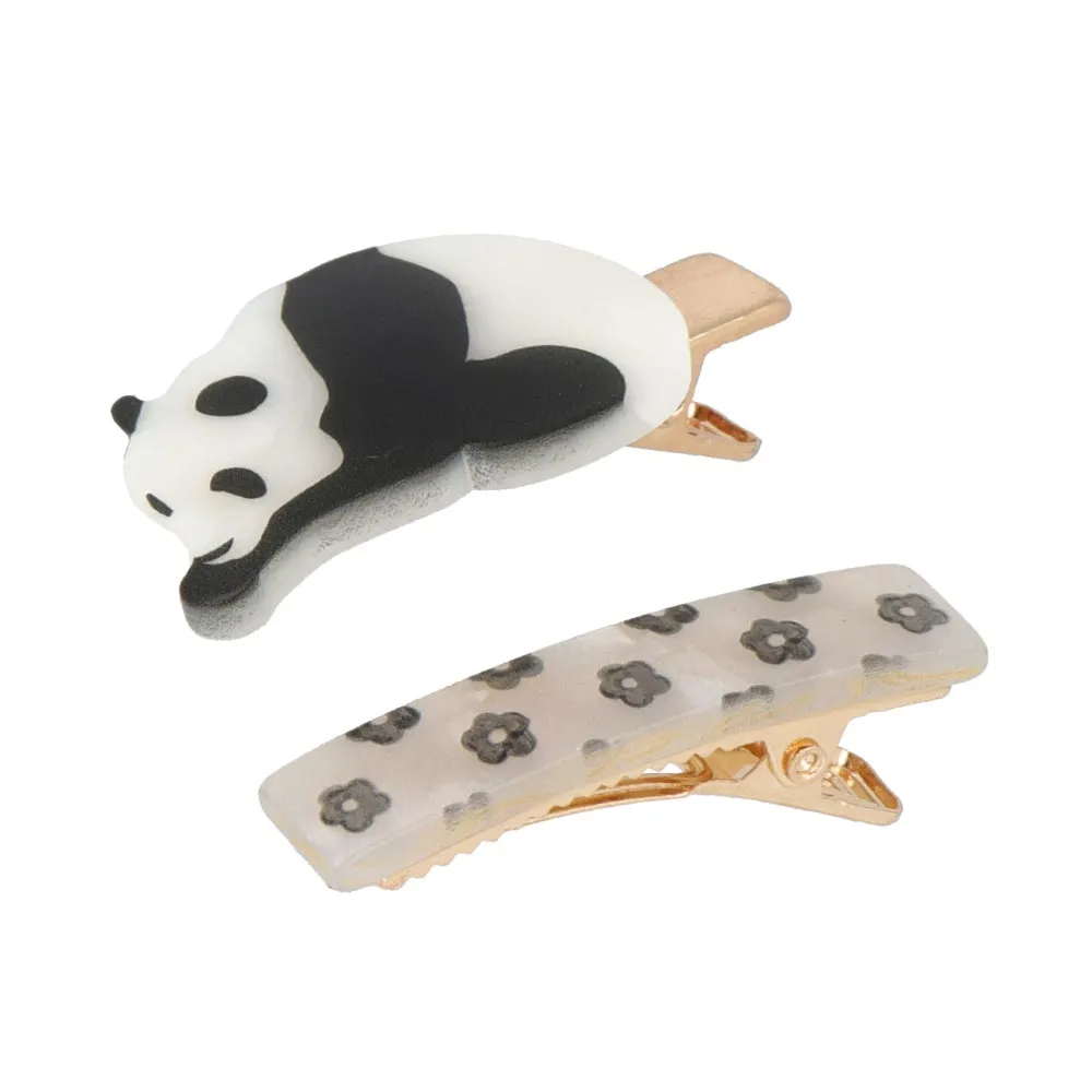 Animal Hair Clip Set