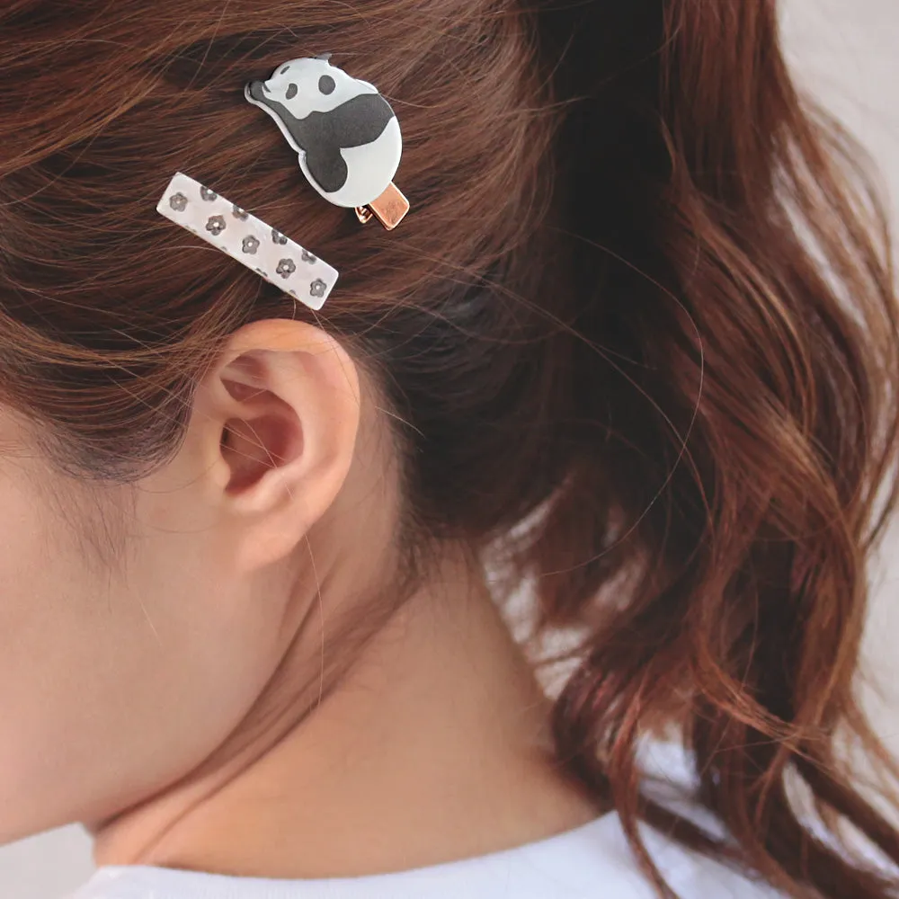 Animal Hair Clip Set