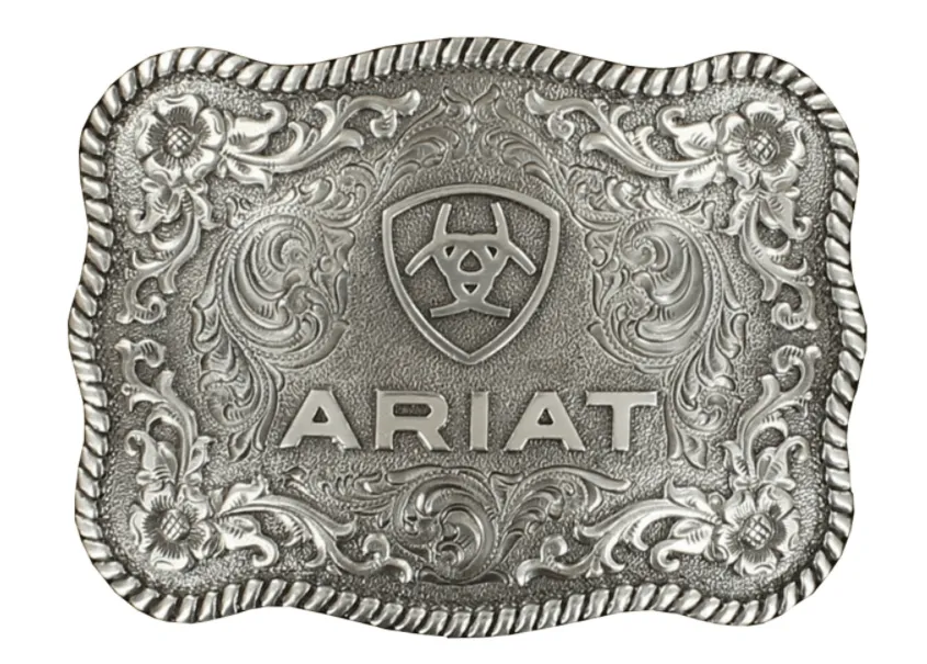 Ariat Men's Roped Edge Logo Buckle A37006