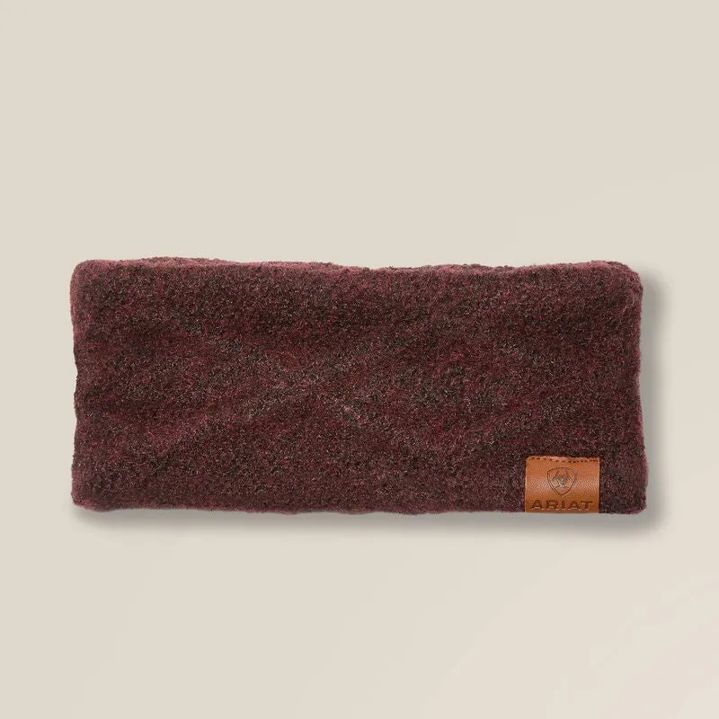 Ariat Women's Entwine Headband - Raisin Heather