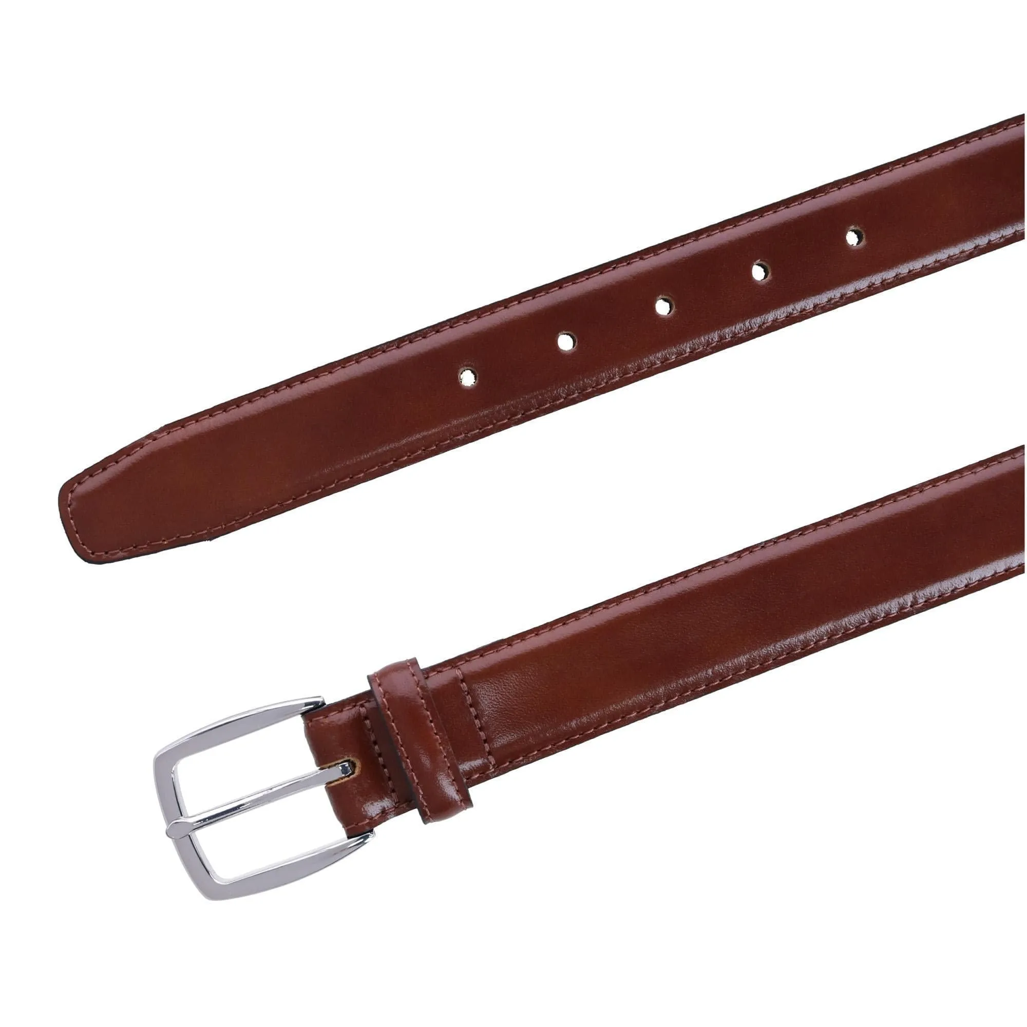 Ascentix Men's Genuine Leather Dress Belt