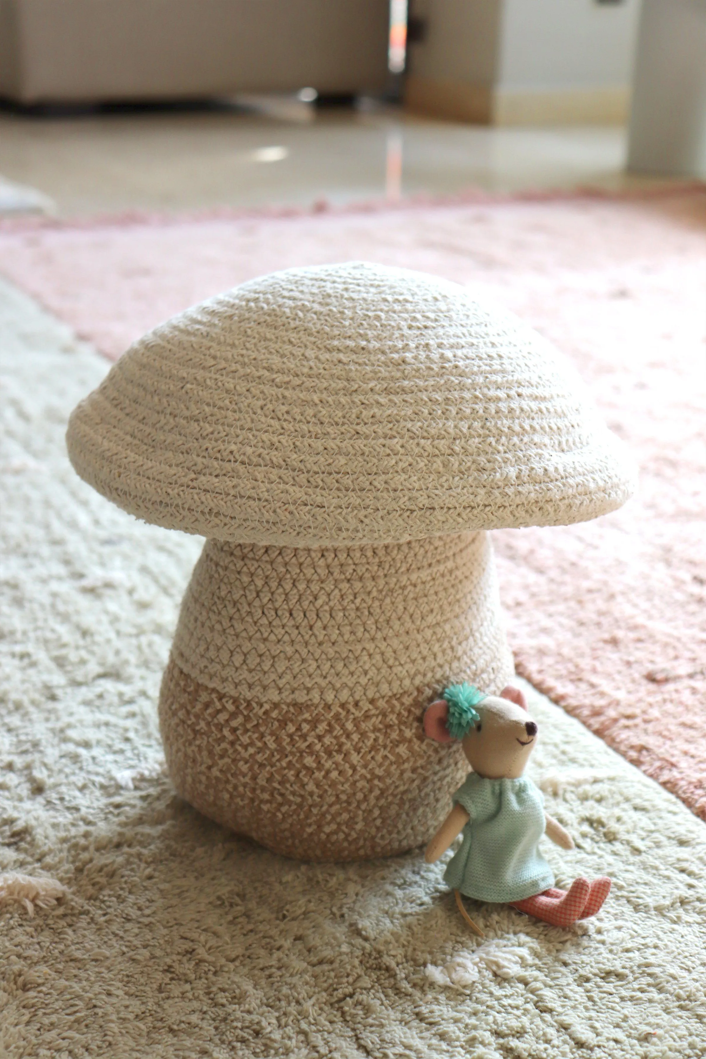 Baby Mushroom Basket