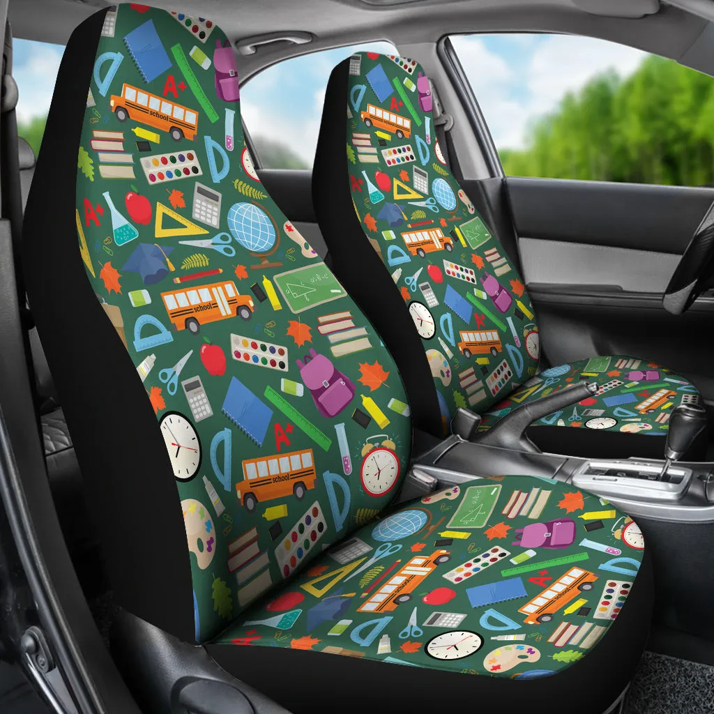 Back To School Car Seat Covers