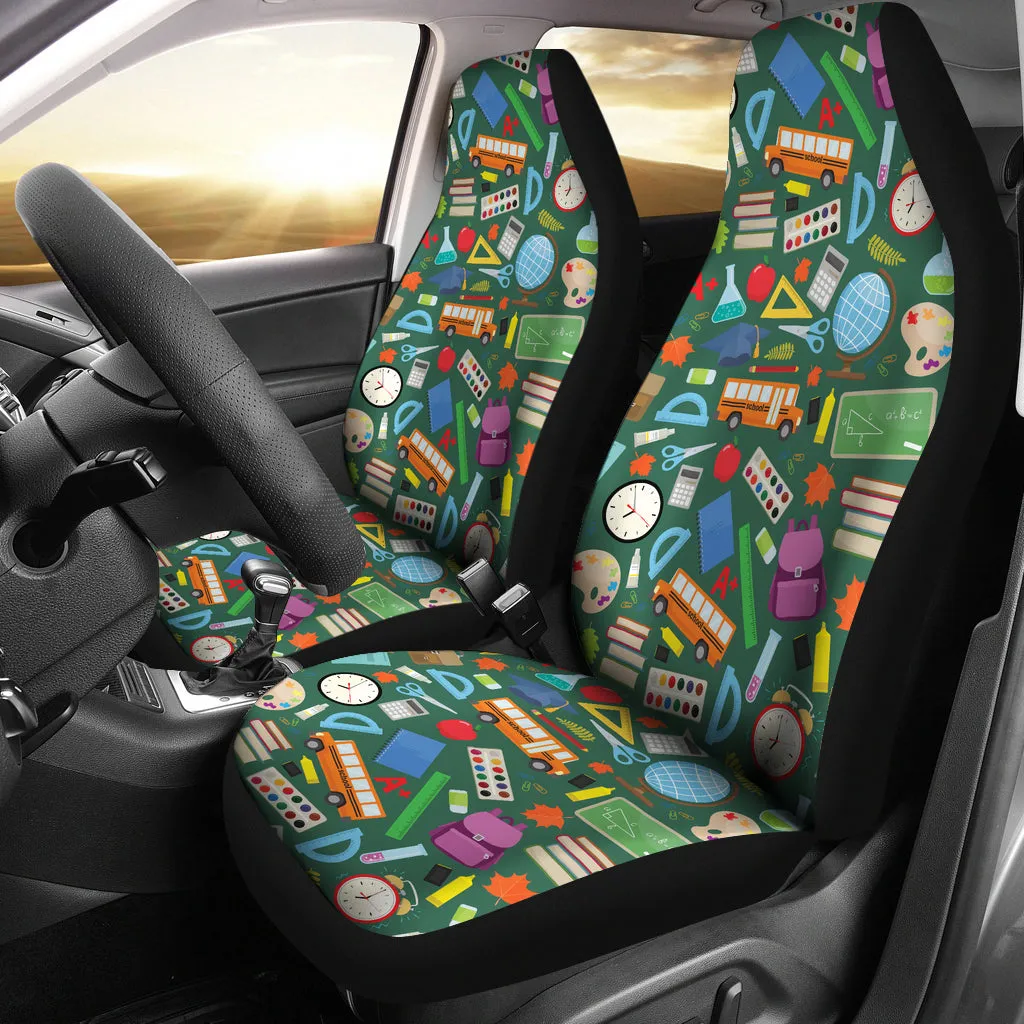 Back To School Car Seat Covers