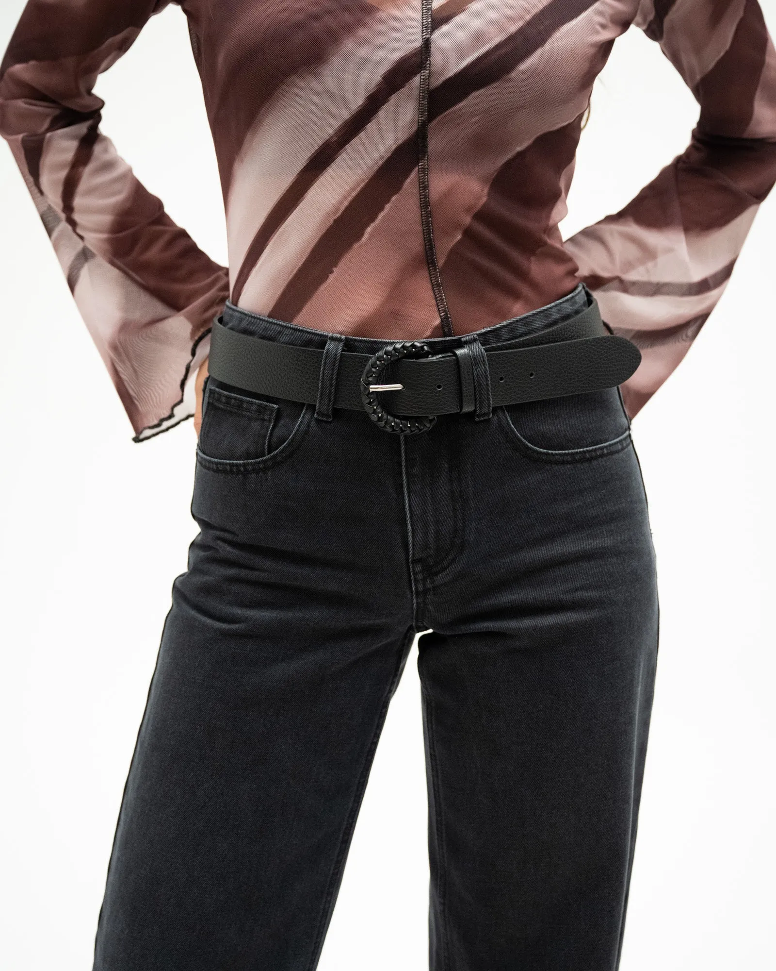 Basic Suede Belt Zenda