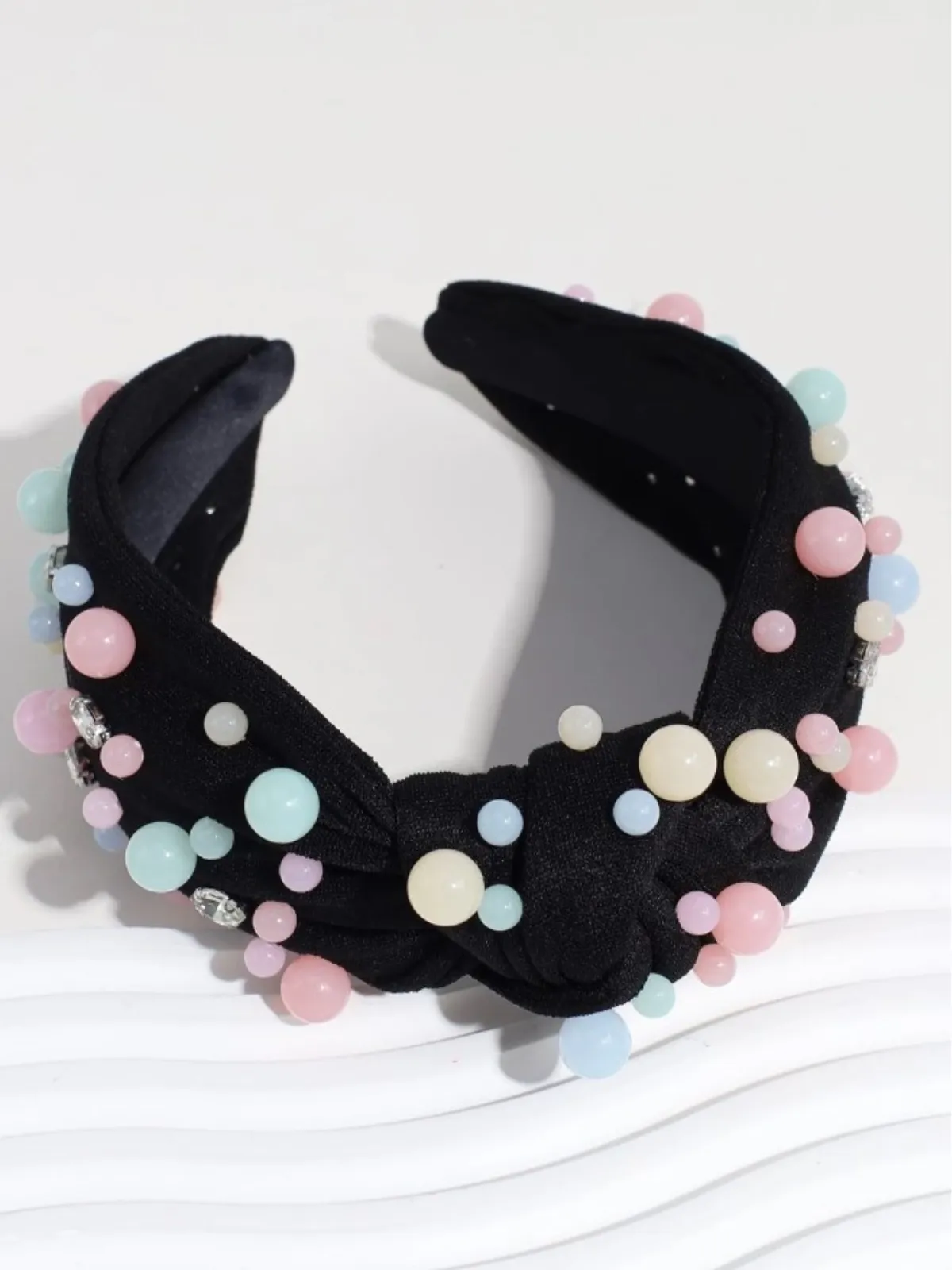 Bead-dazzled Treasure Beaded Knot Headband