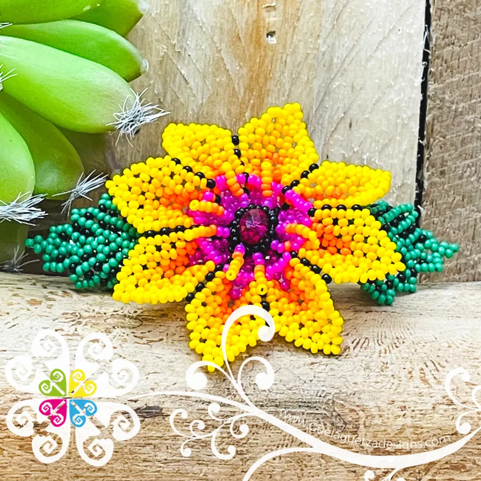 Beaded Hair Barrette Clip