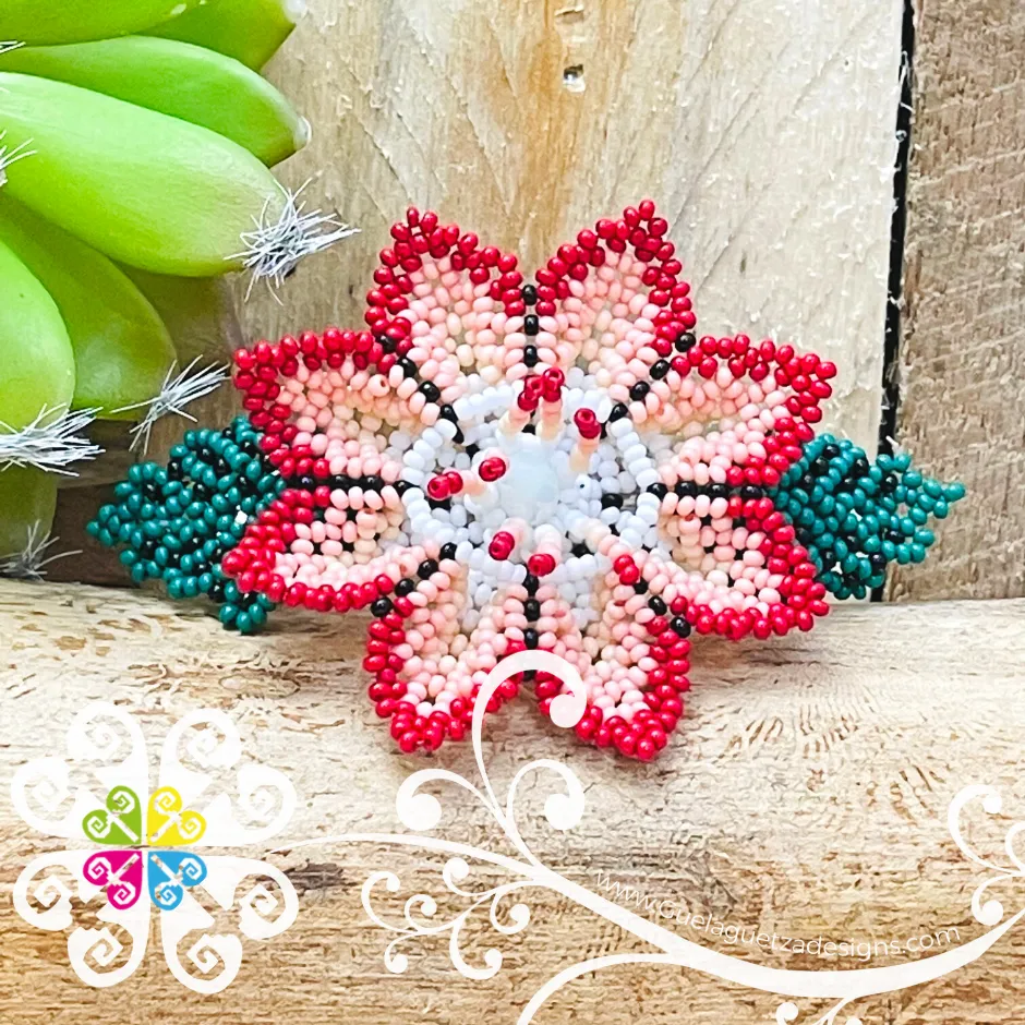 Beaded Hair Barrette Clip