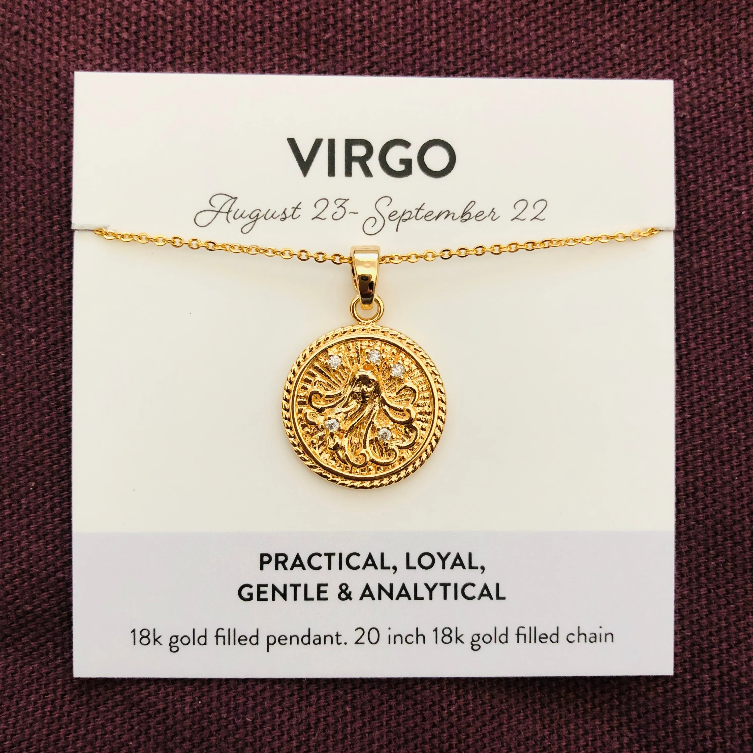 Bec Platt Zodiac Necklaces - Gold Various