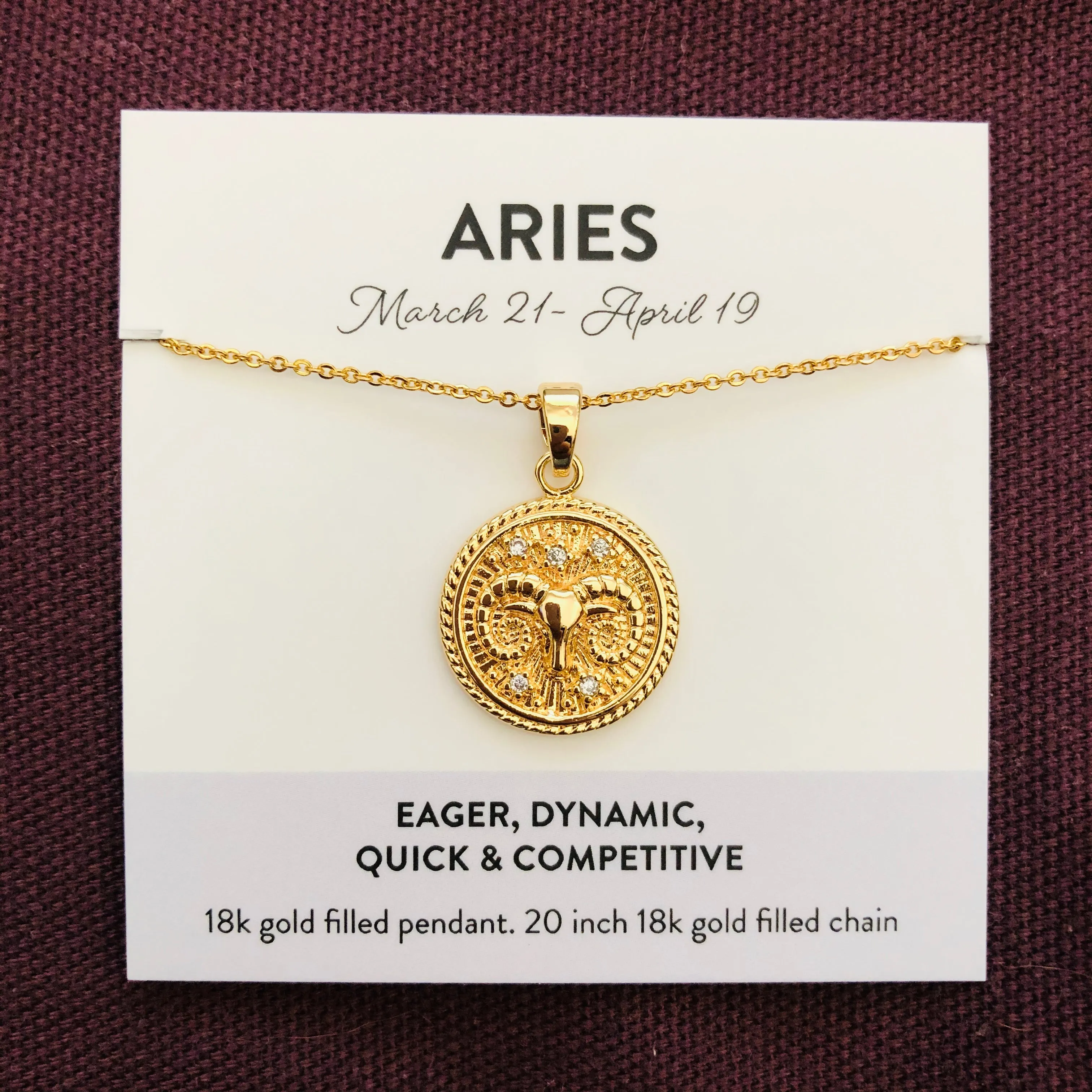 Bec Platt Zodiac Necklaces - Gold Various