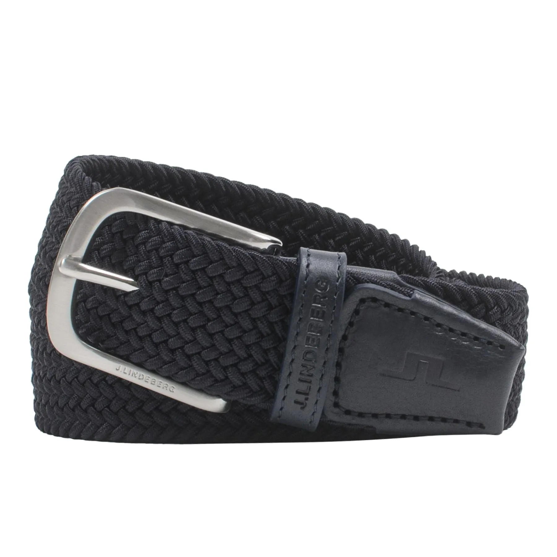 Bernhard Braided Elastic Belt JL Navy - SS23