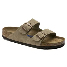 Birkenstock Women's Arizona Soft Footbed Sandal - Suede Leather