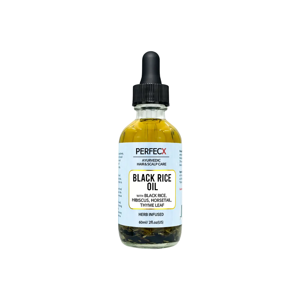 Black Rice Ayurvedic Hair Oil 2oz