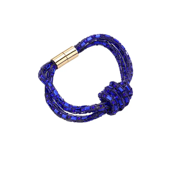 Bling Knot Magnetic Bracelet