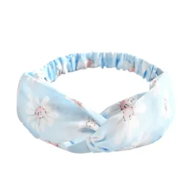 Blue Daisy Headband "Lua"