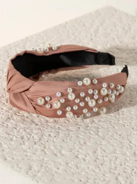 Blush Pearl Embellished Headband │ Summer | Clothing │ Schoolgirl Style