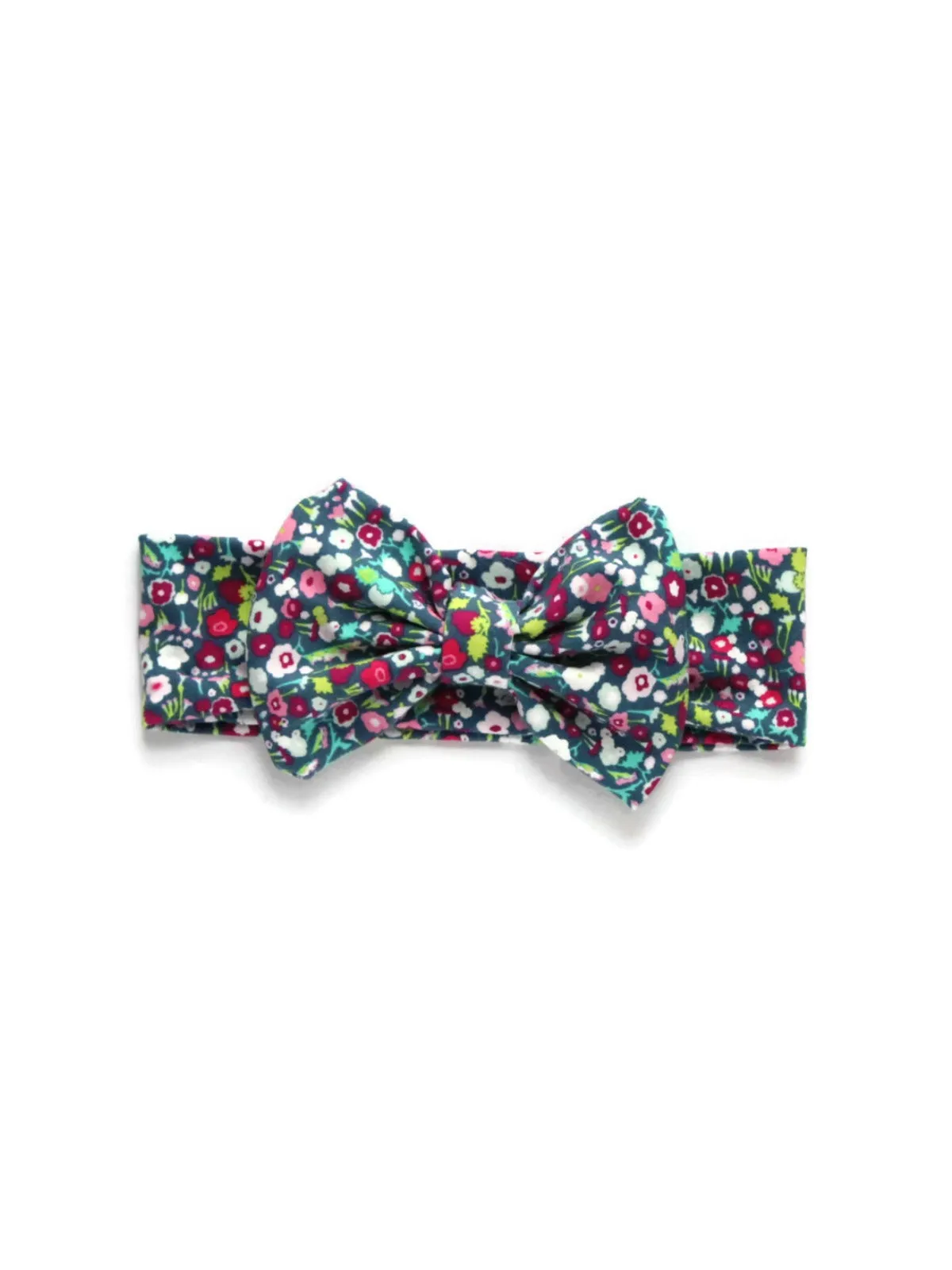 Bow Headband - Flower Power