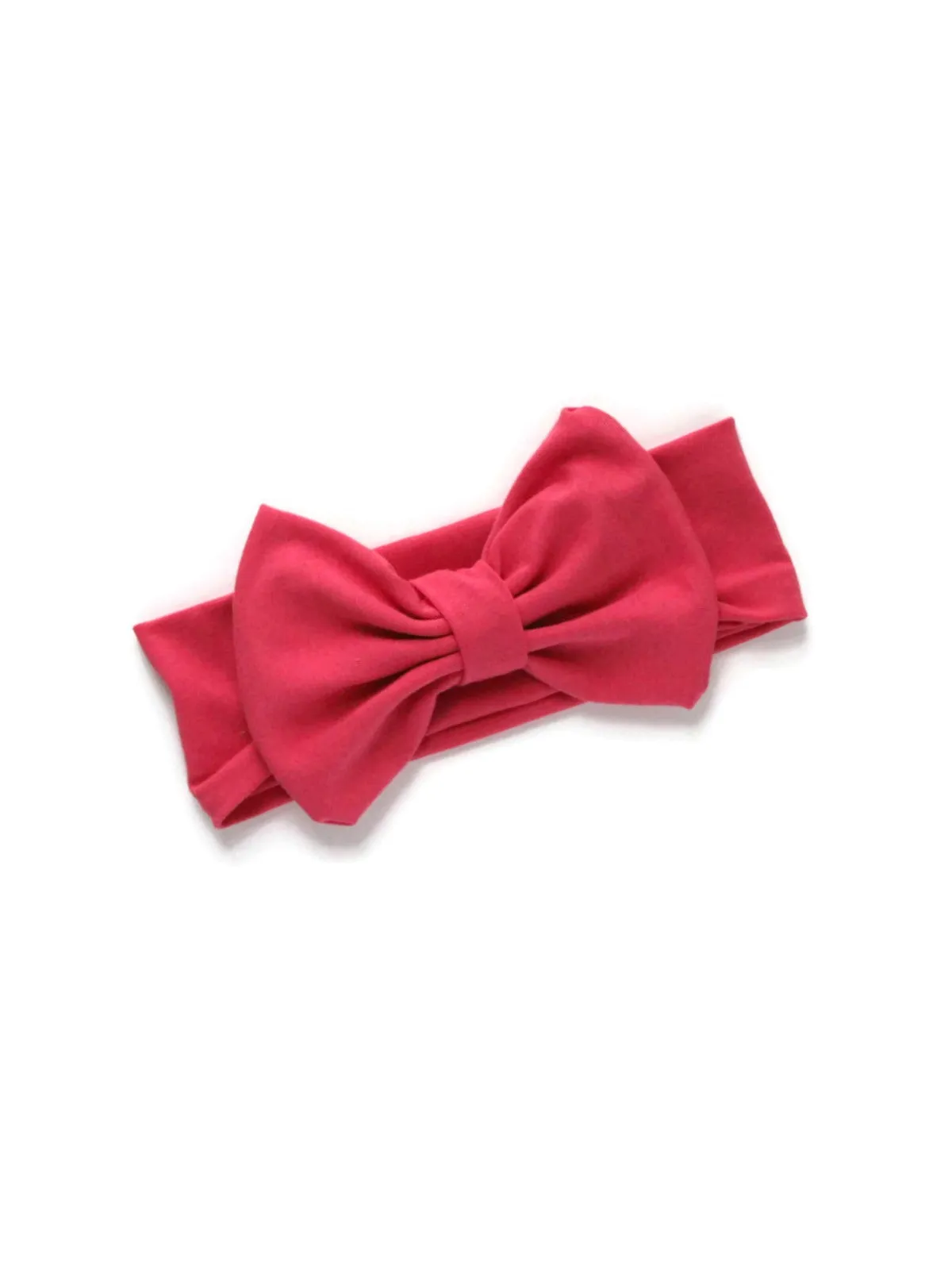 Bow Headband - Pink