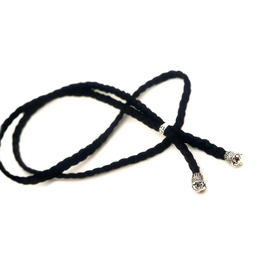 Braided Leather Bolo