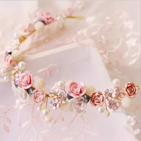 Bridal Necklace/Earrings/Hair Clips Set