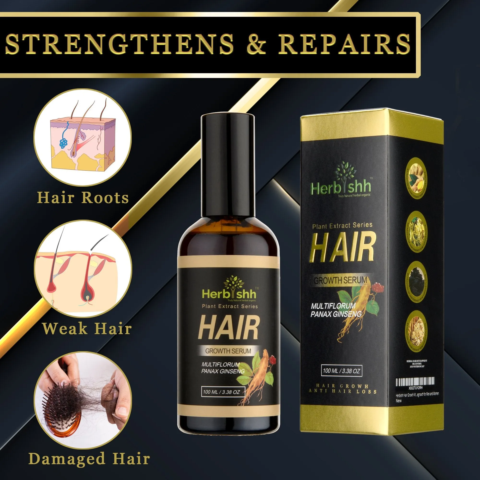 BUY 4 Anti hair loss Serum & GET 4 Argan oil FREE