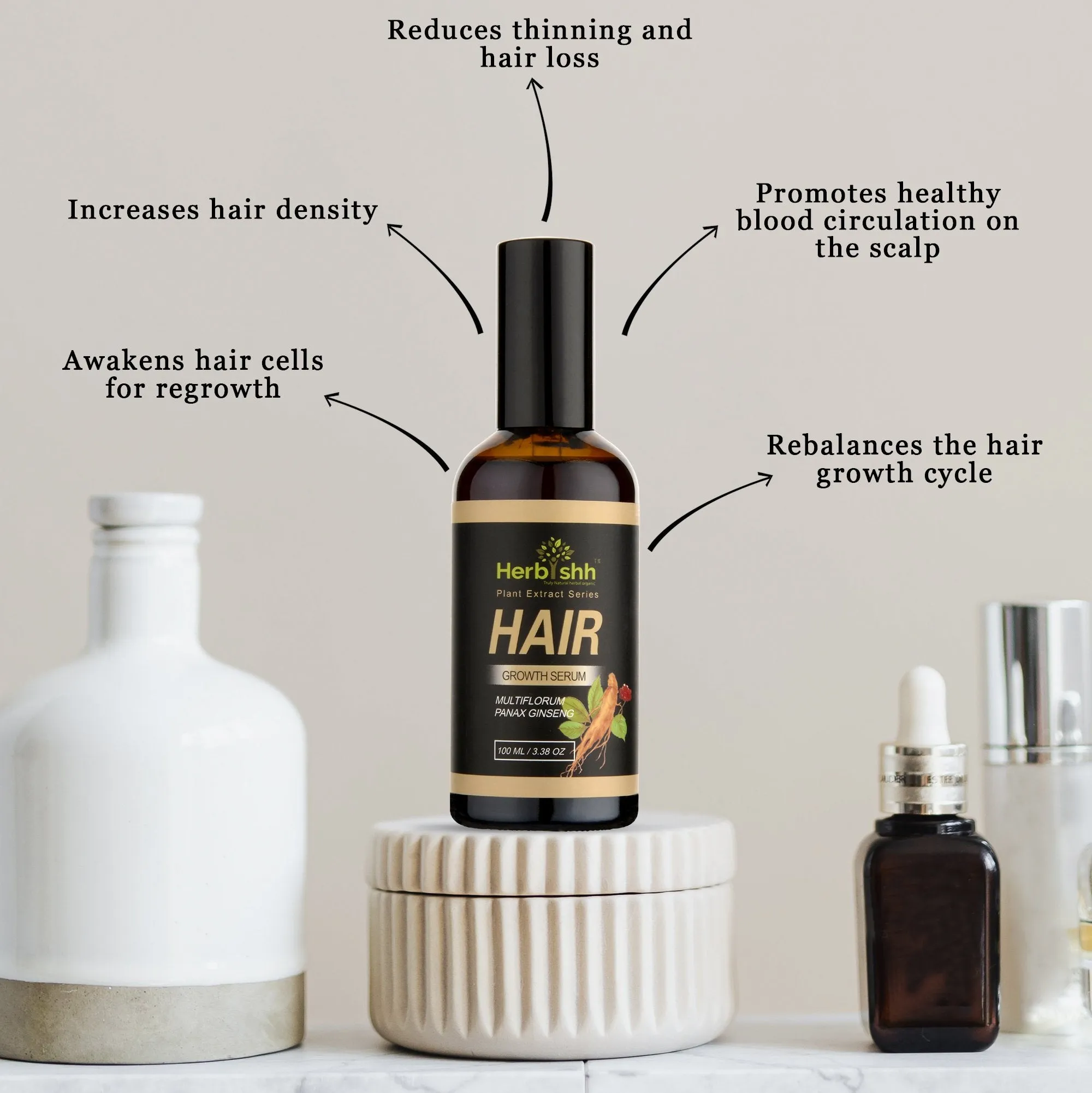 BUY 4 Anti hair loss Serum & GET 4 Argan oil FREE