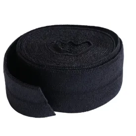 ByAnnie's 3/4" Fold-Over Elastic 2 Yard Package Black